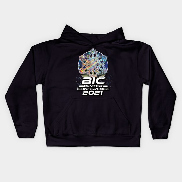 BIC Winter Conference Kids Hoodie by blacksincyberconference